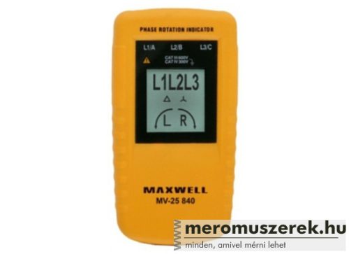 Maxwell MV-25840 fáziskereső