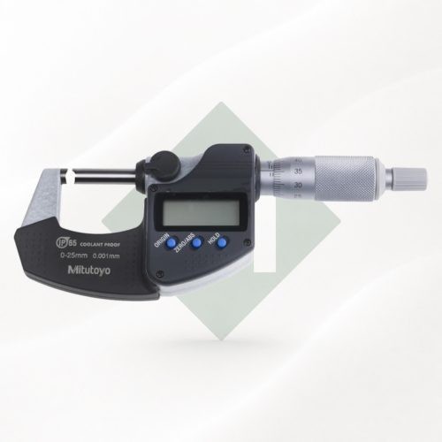 Mitutoyo 293-240-30 IP65 digitális külső mikrométer 0-25 mm, 0,001 mm
