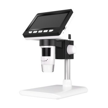   Digitális Mikroszkóp 1000x 2MP 8LED USB 4,3" LCD 307-B