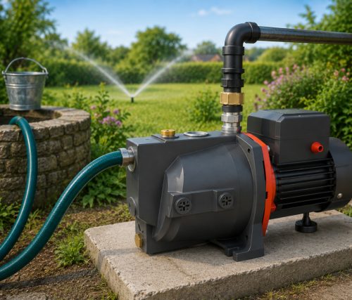 LEO XJWm/15M 90/55 önfelszívó JET szivattyú, 1100 W, 90 l/perc, 55 m emelőmagasság