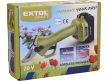 Extol Craft 402456 akkus metszőolló 20V, brushless motorral, akkuval és töltővel