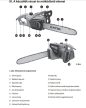 Extol elektromos láncfűrész 1800W 35cm