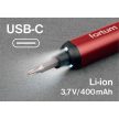 Fortum precíziós akkus órás csavarhúzó készlet 125 részes, 3,7 V Li-ion USB-C