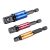 Fortum dugókulcs adapter 3 részes készlet, (1/4", 3/8", 1/2"), hatszög befogás