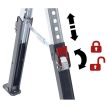 Fortum asztalosbak-fűrészbak állítható és összecsukható 615 - 820 mm, max. 590 kg