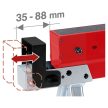 Fortum asztalosbak-fűrészbak állítható és összecsukható 615 - 820 mm, max. 590 kg