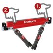 Fortum asztalosbak-fűrészbak állítható és összecsukható 615 - 820 mm, max. 590 kg