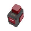 Fortum 2D zöld lézeres vízszintező (2×360°), automatikus, 0,3 mm/m pontosság