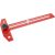 Fortum asztalos T-vonalzó és szögmérő 350 × 190 mm