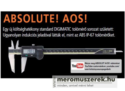 Mitutoyo ABSOLUTE Digimatic AOS digitális tolómérő 0-150mm (500-181-30)