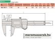 Mitutoyo ABSOLUTE Digimatic IP67 digitális tolómérő adatkimenettel 0-300mm (500-718-11)