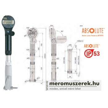 Mitutoyo ABSOLUTE Digimatic furatmérő 45-100mm (511-501)