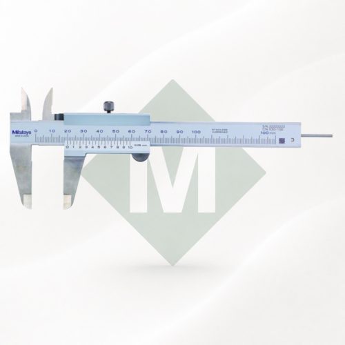 Mitutoyo 530-100 kompakt nóniuszos tolómérő 0-100 mm, 0,05 mm, kerek mélységmérővel