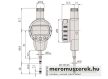 Mitutoyo ABSOLUTE Digimatic ID-C mérőóra 0-25,4mm (0,001mm) (543-470B)