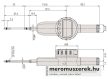 Mitutoyo ABSOLUTE Digimatic ID-C mérőóra 0-50,8mm (0,01mm) (543-494B)