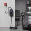   Hordozható elektromos autó töltő Type2, 5 m, 11 kW, 3×16 A, állítható EVSE töltő táskával MNC