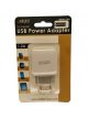 Hálózati - USB adapter töltő 1,2A 5V Delight