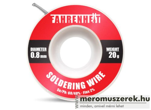 Fahrenheit Forrasztó ón 0,8mm/20g