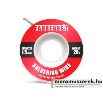 Fahrenheit Forrasztó ón 1,5mm/20g