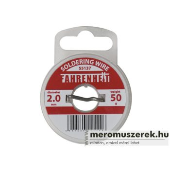 Fahrenheit Forrasztó ón 2mm/50g