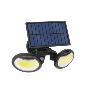   Mozgásérzékelős szolár reflektor, forgatható fejjel. (2 COB LED )