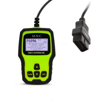   Autó diagnosztikai eszköz - hibakód kiolvasó - OBD2 - 12V 