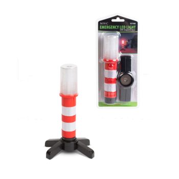   M.N.C Elakadásjelző lámpa  mágneses  6 piros LED - elemes 