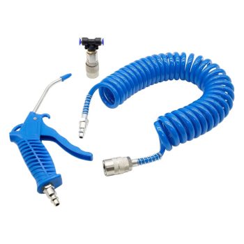  Légfúvó pisztoly - pneumatikus - 5 m tömlővel