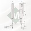 Mitutoyo 575-121 ABSOLUTE Digimatic ID-U digitális mérőóra 25,4 mm, 0,01 mm, adatkimenettel