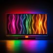 Smart TV fényfüzér - 30 RGB LED - Bluetooth - USB - 3m