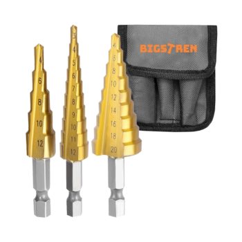 Bigstren kúpos fúrókészlet 3db
