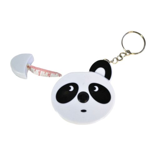 Mérőszalagos kulcstartó panda