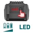 Extol Industrial akkus lombfúvó 20V BRUSHLESS, 4.0 Ah akku + töltő