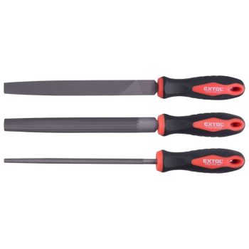 Extol Premium fémreszelő készlet 3 db, 200 mm