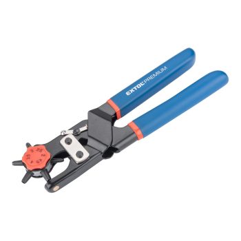   Extol Premium forgatható fejű bőrlyukasztó fogó gumírozott nyéllel 2-4,5mm