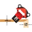 Extol Premium derékszög szorító csipesz készlet 4 db
