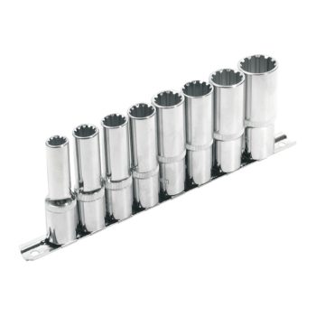   Extol Premium hosszított Multi-Lock dugókulcs készlet 1/2" 10-22mm