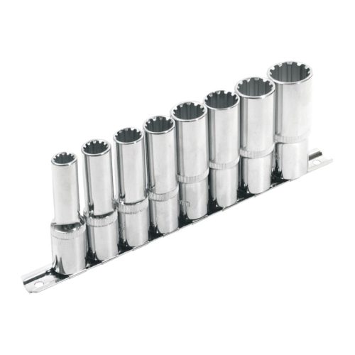 Extol Premium hosszított Multi-Lock dugókulcs készlet 1/2" 10-22mm