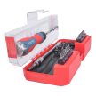 Extol Premium racsnis csavarhúzó készlet 1/4" BIT-ekkel 43 db-os