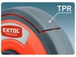 Acél mérőszalag 30 m Extol Premium gumírozott házban