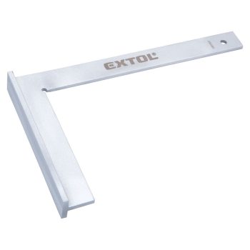   Extol Premium talpas lakatos derékszög horganyzott acél 250 × 160 mm