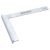 Extol Premium talpas lakatos derékszög horganyzott acél 250 × 160 mm