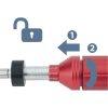   Extol Premium nyomaték csavarhúzó BIT-ekhez, 1/4" 1-6 Nm