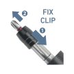 Extol Premium nyomaték csavarhúzó BIT-ekhez, 1/4" 1-6 Nm