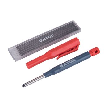   Extol Premium ácsceruza 2.8 mm HB, kupak klipsszel, tölthető