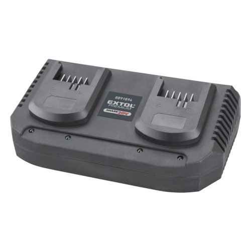 Extol Premium SHARE20V dupla akkutöltő 2 × 3,5 A