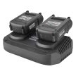 Extol Premium SHARE20V dupla akkutöltő 2 × 3,5 A
