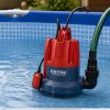   Extol Premium 8895014 búvárszivattyú tiszta vízhez, 400 W, 8000 l/óra, szenzoros úszókapcsolóval
