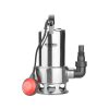   Extol Premium 8895016 szennyvíz búvárszivattyú, 1100 W, 15000 l/óra, INOX házzal