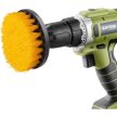 Extol 4 részes nylon csiszolókefe készlet fúrógépbe, 1/4" csappal (45-120 mm)